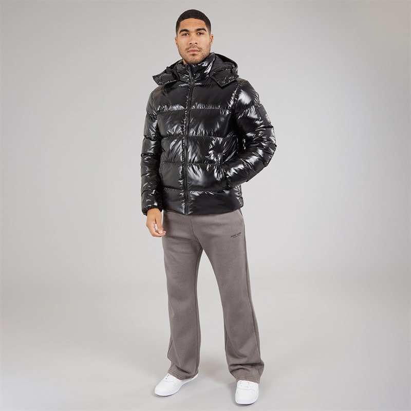 Avant Garde Mens Ecer Puffer Jacket Black - Image 4