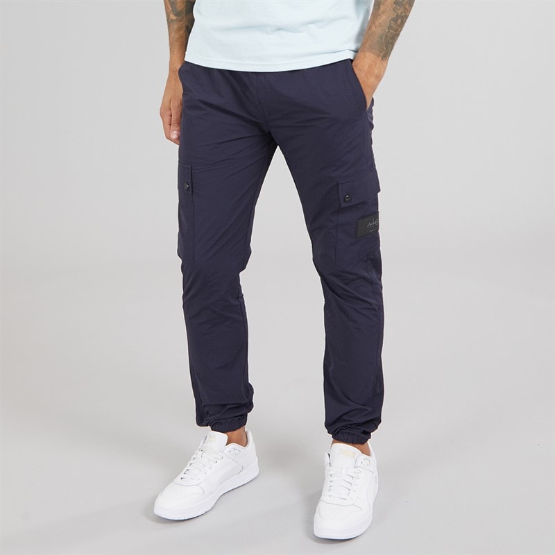 Avant Garde Mens Wilder Cargo Pants Navy - Image 1