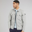 Avant Garde Mens Arden Overshirt Ice Grey