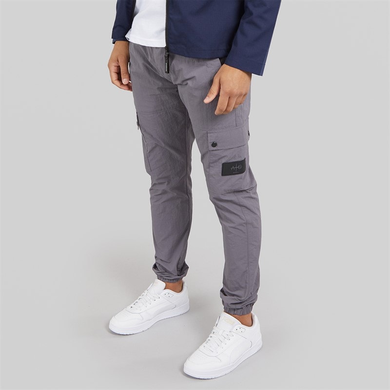 Avant Garde Mens Wilder Cargo Pants Charcoal - Image 1