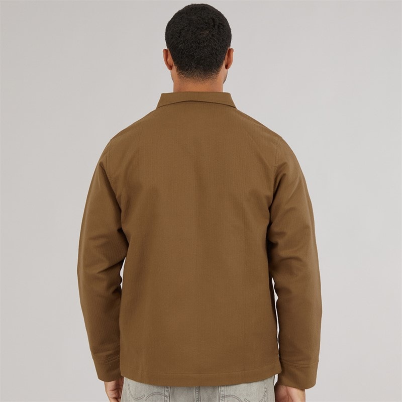 Avant Garde Mens Copponi Cord Shacket Brown - Image 2