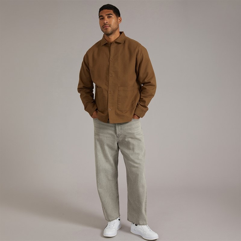 Avant Garde Mens Copponi Cord Shacket Brown - Image 4