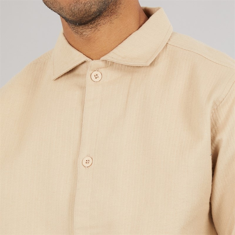 Avant Garde Mens Copponi Cord Shacket Stone - Image 5