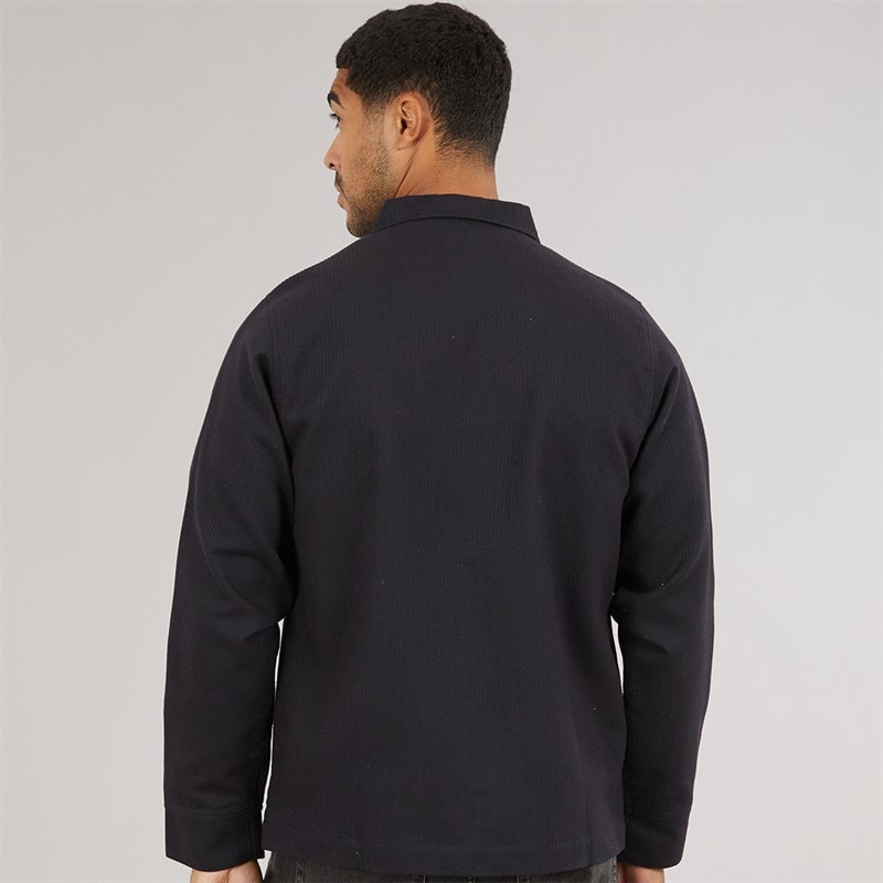 Avant Garde Mens Copponi Cord Shacket Dark Navy - Image 2