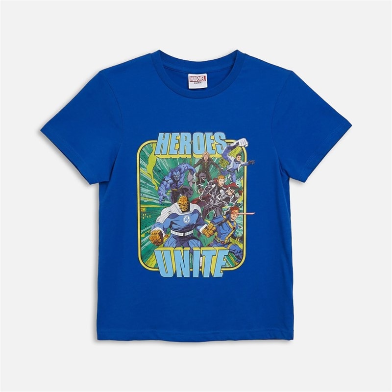 AVENGERS Boys Doomsday Five Pack T-Shirts Multi - Image 4