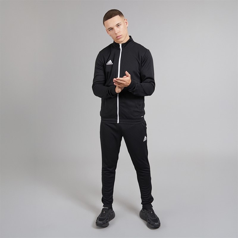 adidas Mens Entrada 22 Poly Training Pants Black - Image 4