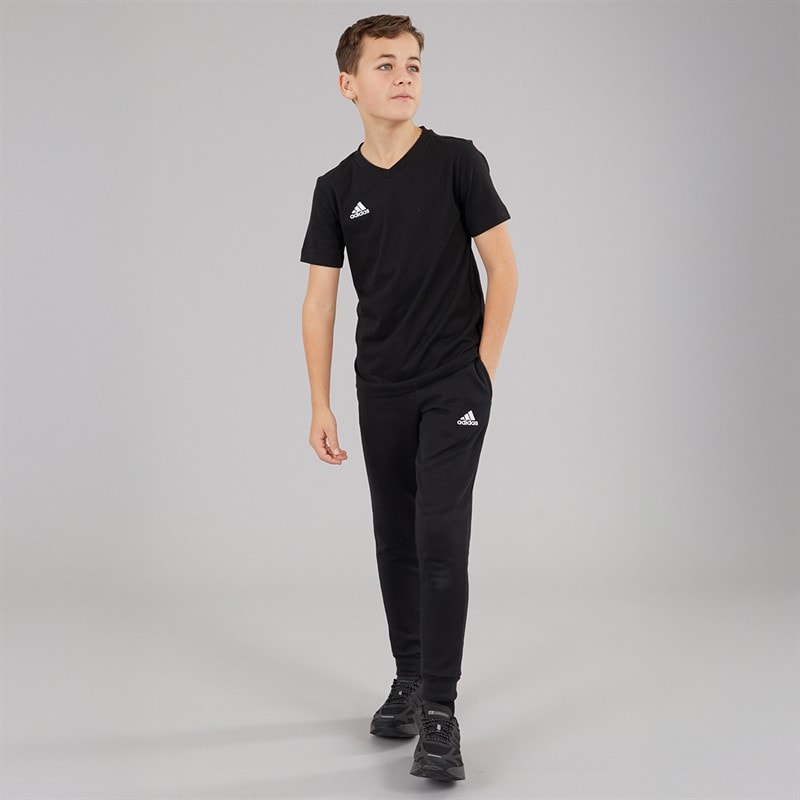 adidas Junior Entrada 22 T-Shirt Black - Image 5