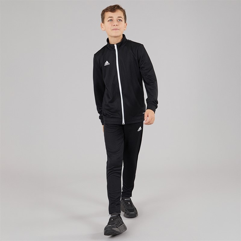 adidas Junior Boys Entrada 22 Poly Track Jacket Black - Image 4