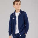 adidas Junior Entrada 22 Poly Track Jacket Team Navy Blue