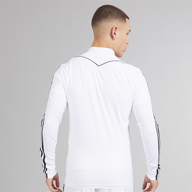 adidas Mens Tiro 23 Track Jacket White/Black - Image 2