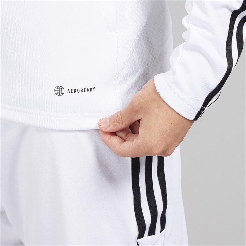 adidas Mens Tiro 23 Track Jacket White/Black - Image 5