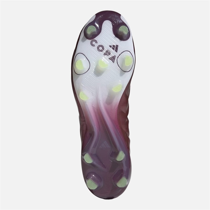 adidas Copa Pure II Elite FG Firm Ground Football Boots Shadow Red/Cloud White/Team Solar Yellow 2 - Image 2