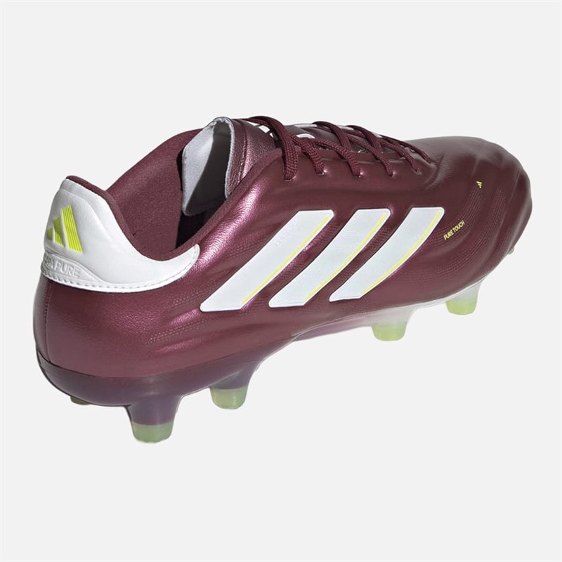 adidas Copa Pure II Elite FG Firm Ground Football Boots Shadow Red/Cloud White/Team Solar Yellow 2 - Image 3