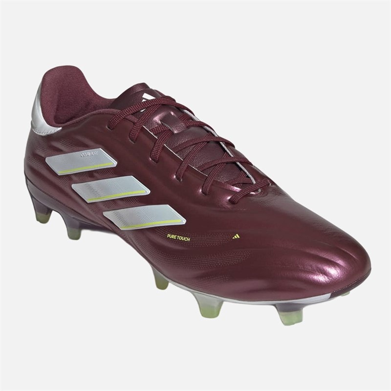 adidas Copa Pure II Elite FG Firm Ground Football Boots Shadow Red/Cloud White/Team Solar Yellow 2 - Image 5