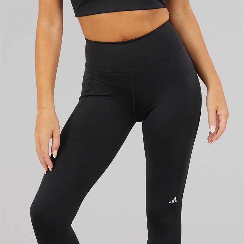 adidas Womens Dailyrun Aeroready 7/8 Tight Leggings Black - Image 5