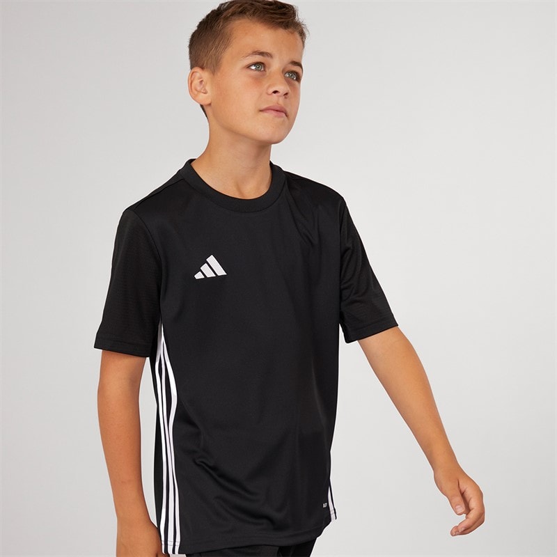 adidas Junior Tabela 23 T-Shirt Black/White - Image 1