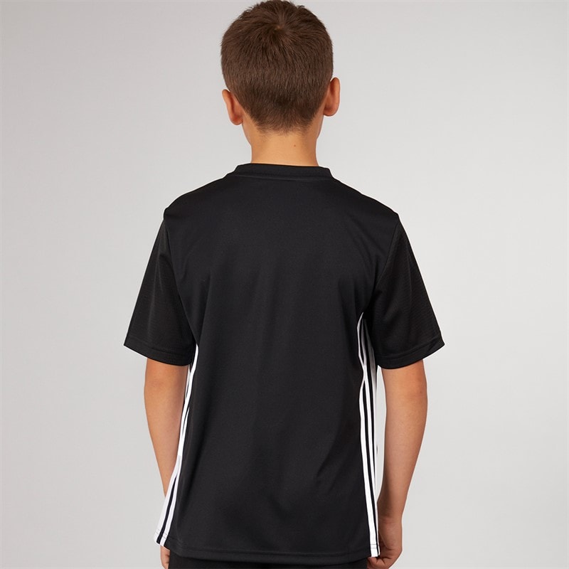 adidas Junior Tabela 23 T-Shirt Black/White - Image 2