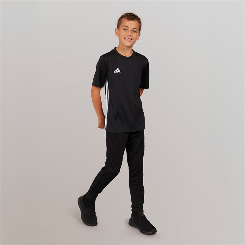 adidas Junior Tabela 23 T-Shirt Black/White - Image 4