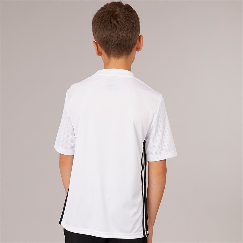 adidas Junior Tabela 23 T-Shirt White/Black - Image 2