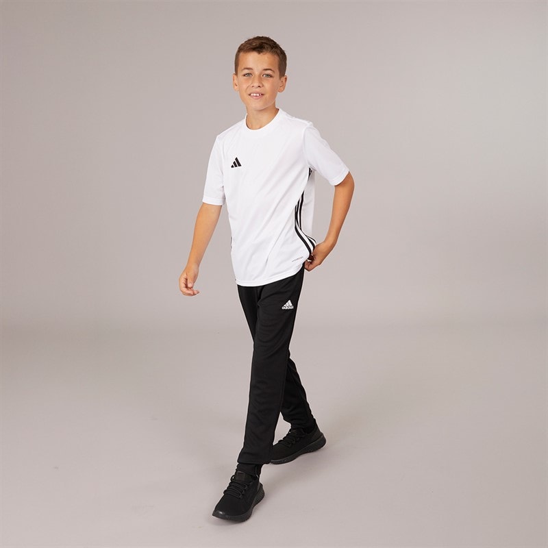 adidas Junior Tabela 23 T-Shirt White/Black - Image 3