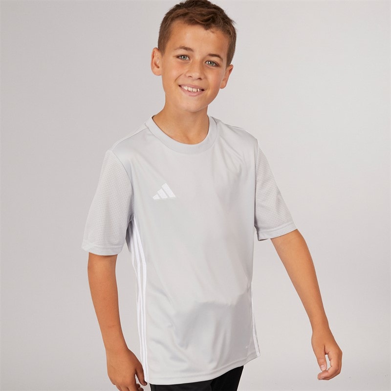 adidas Junior Tabela 23 T-Shirt Light Grey/White