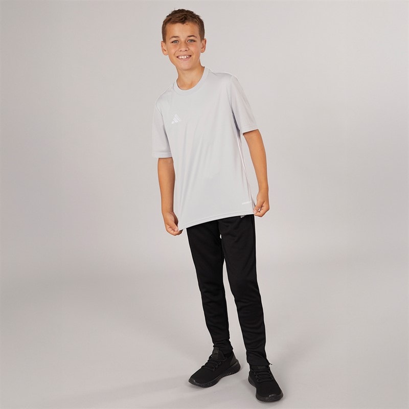 adidas Junior Tabela 23 T-Shirt Light Grey/White - Image 2