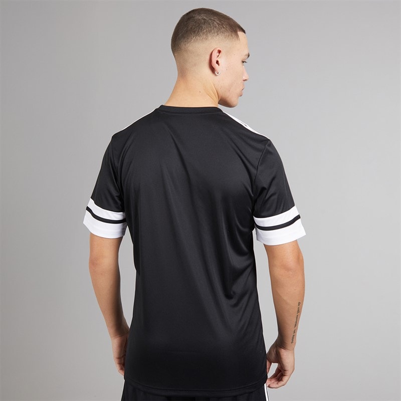 adidas Mens Squadra 25 Training T-Shirt Black/White - Image 2