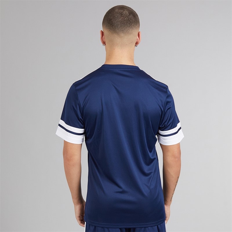 adidas Mens Squadra 25 T-Shirt Team Navy Blue/White - Image 2