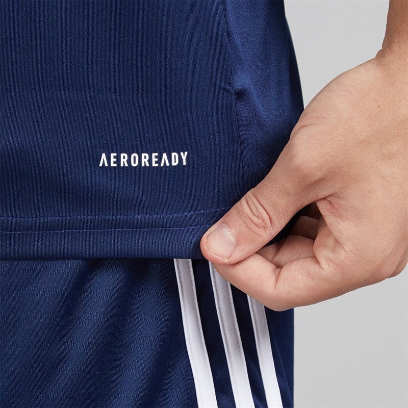 adidas Mens Squadra 25 T-Shirt Team Navy Blue/White - Image 5