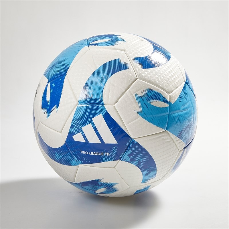 adidas Tiro League Match Football (IMS Certified) White/Team Royal Blue/Light Blue - Image 1