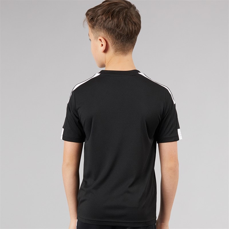 adidas Junior Squadra 21 Training T-Shirt Black/White - Image 2