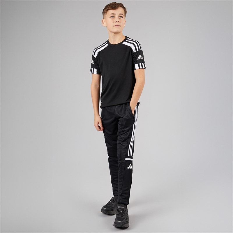 adidas Junior Squadra 21 Training T-Shirt Black/White - Image 4
