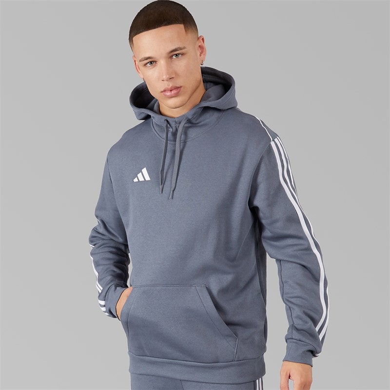 adidas Mens Tiro 23 League Pullover Sweat Hoodie Team Onix - Image 1