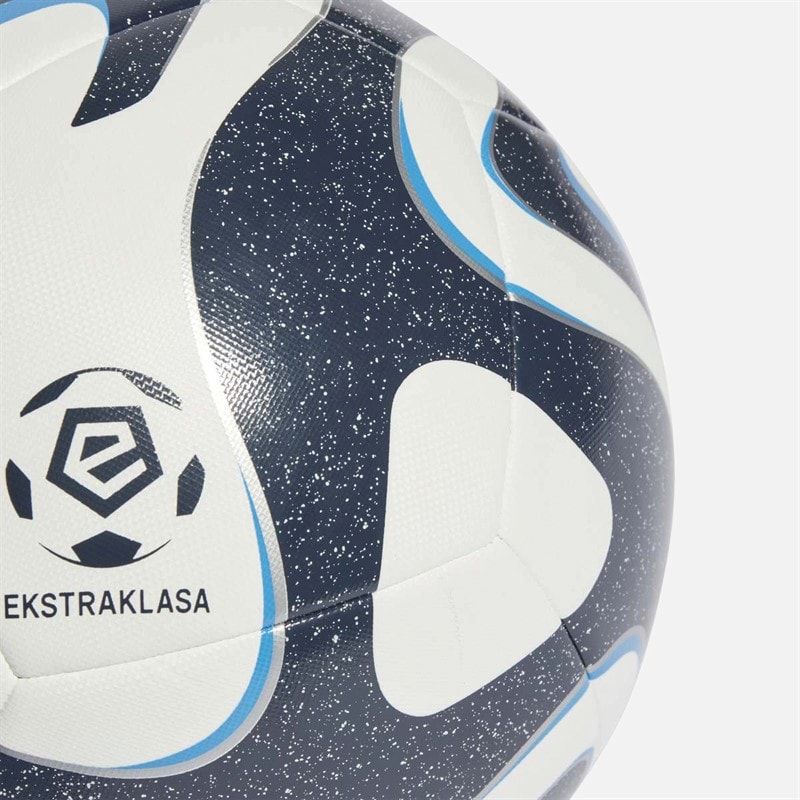 adidas Ekstraklasa Training Football White/Collegiate Navy/Bright Blue/Silver Metallic - Image 3