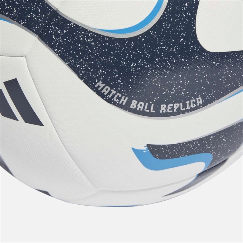 adidas Ekstraklasa Training Football White/Collegiate Navy/Bright Blue/Silver Metallic - Image 4