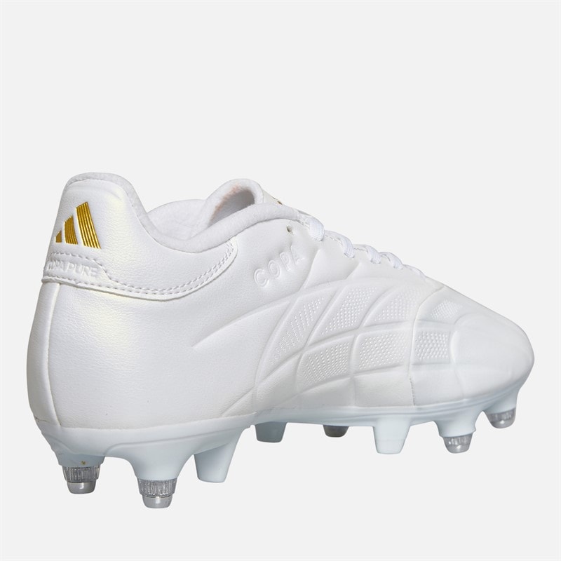 adidas Mens Copa Pure 2 League Dayspark Pack SG Soft Ground Football Boots Cloud White/Cloud White/Gold Metallic - Image 5