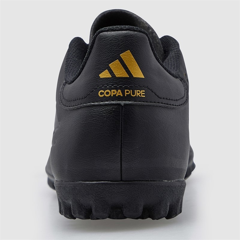adidas Mens Copa Pure 2 Club TF Astro Football Boots Core Black/Carbon/Gold Metallic - Image 4