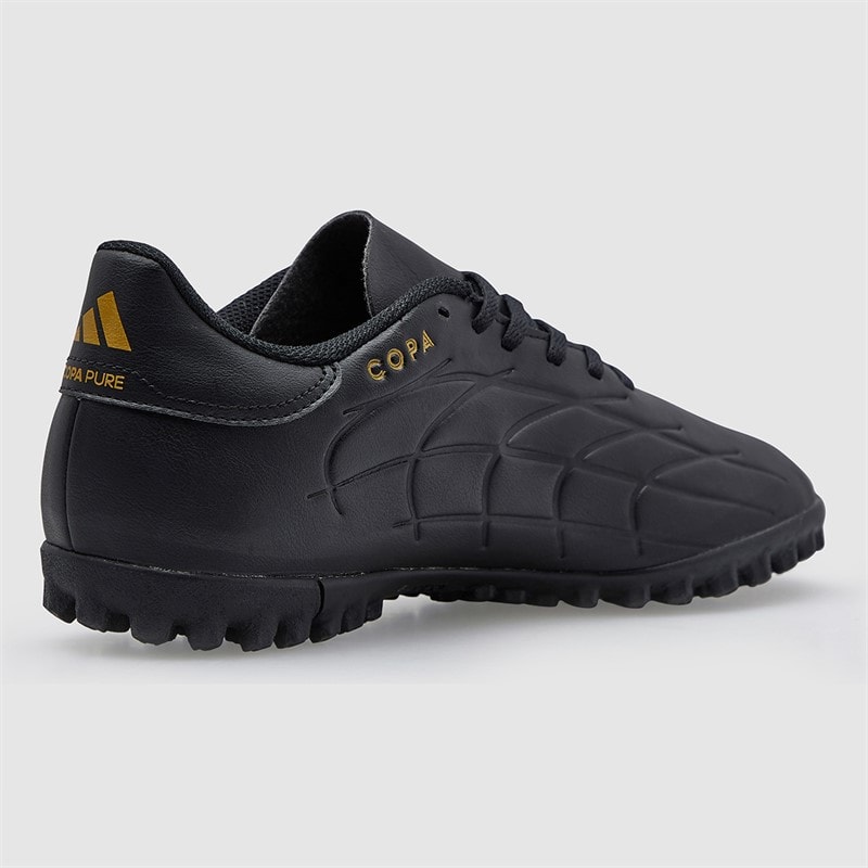 adidas Mens Copa Pure 2 Club TF Astro Football Boots Core Black/Carbon/Gold Metallic - Image 5