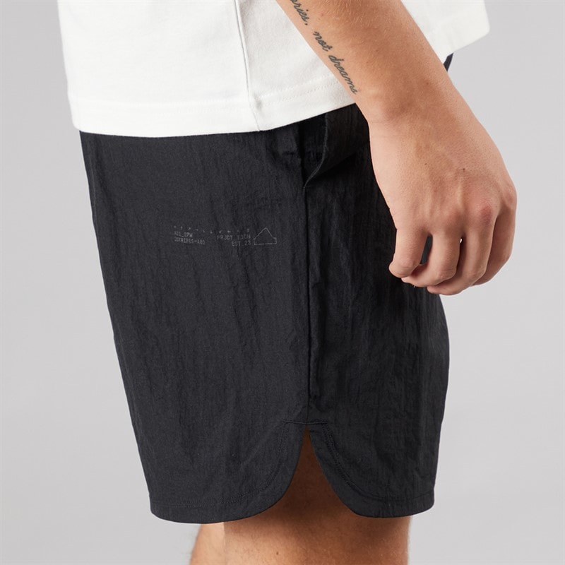 adidas Mens City Escape Woven Shorts Black - Image 5