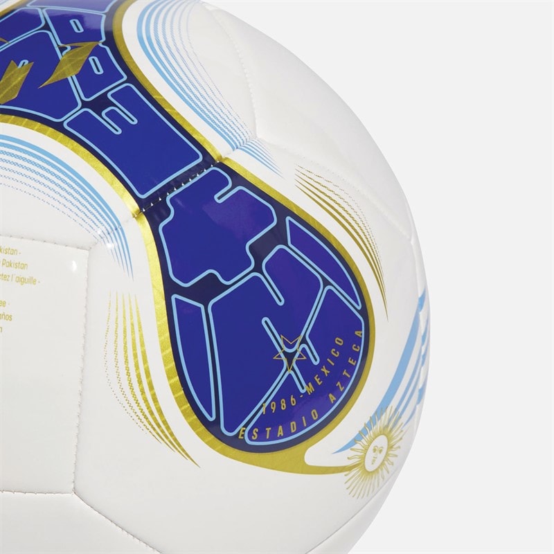 adidas Messi Argentina 10 Club Training Football White/Mystery Ink/Lucid Blue/Lucky Blue - Image 3