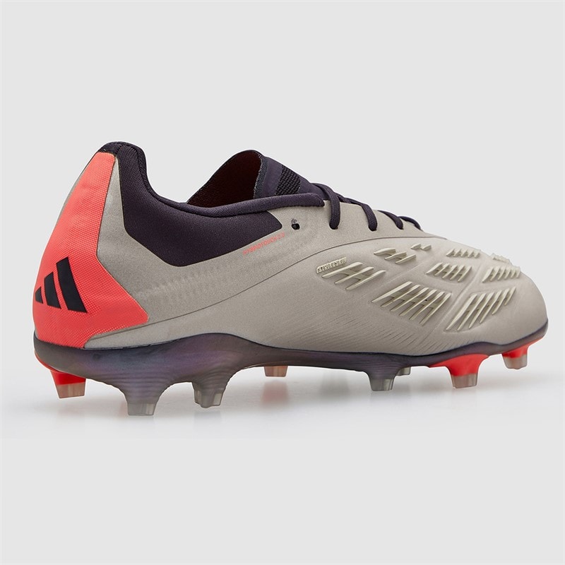 adidas Junior Predator Elite Vivid Horizon Pack FG Firm Ground Football Boots Platin Metallic/Aurora Black/Carbon - Image 5