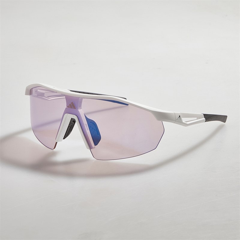 adidas SP0116 Anemos Light Sport Sunglasses Light Blue/White/White - Image 1