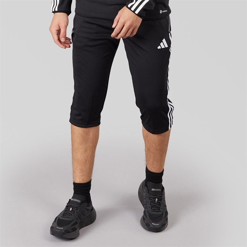 adidas Mens Tiro 23 League Training 3/4 Track Pants Black - Image 3
