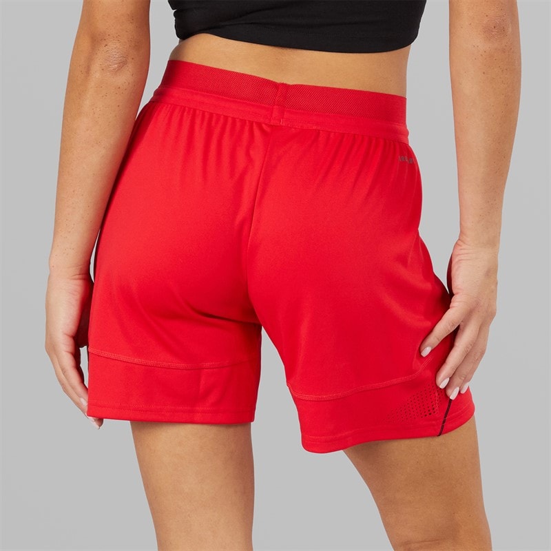 adidas Womens Tiro 25 Pro Training Shorts Pure Ruby - Image 2