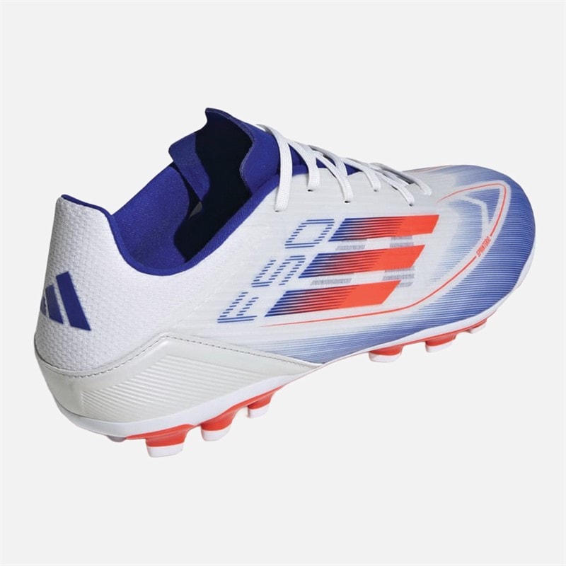 adidas Mens F50 League Advancement Pack 2G/3G Artificial Ground Football Boots Cloud White/Solar Red/Lucid Blue - Image 3