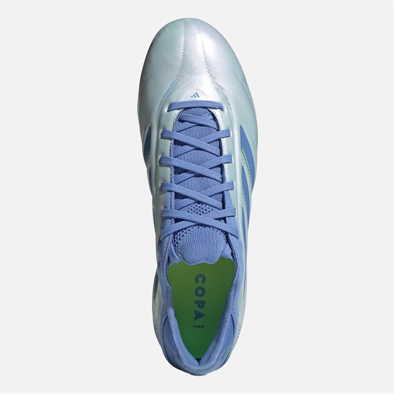 adidas Mens Copa Pure 3 Pro Celestial Victory Pack FG Firm Ground Football Boots Halo Blue/Blue Fusion/Lucid Lemon - Image 4