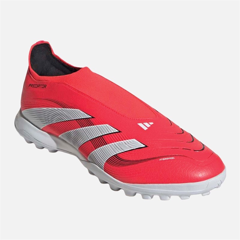 adidas Predator League Laceless Pure Victory Pack TF Astro Football Boots Lucid Red/Cloud White/Core Black - Image 5