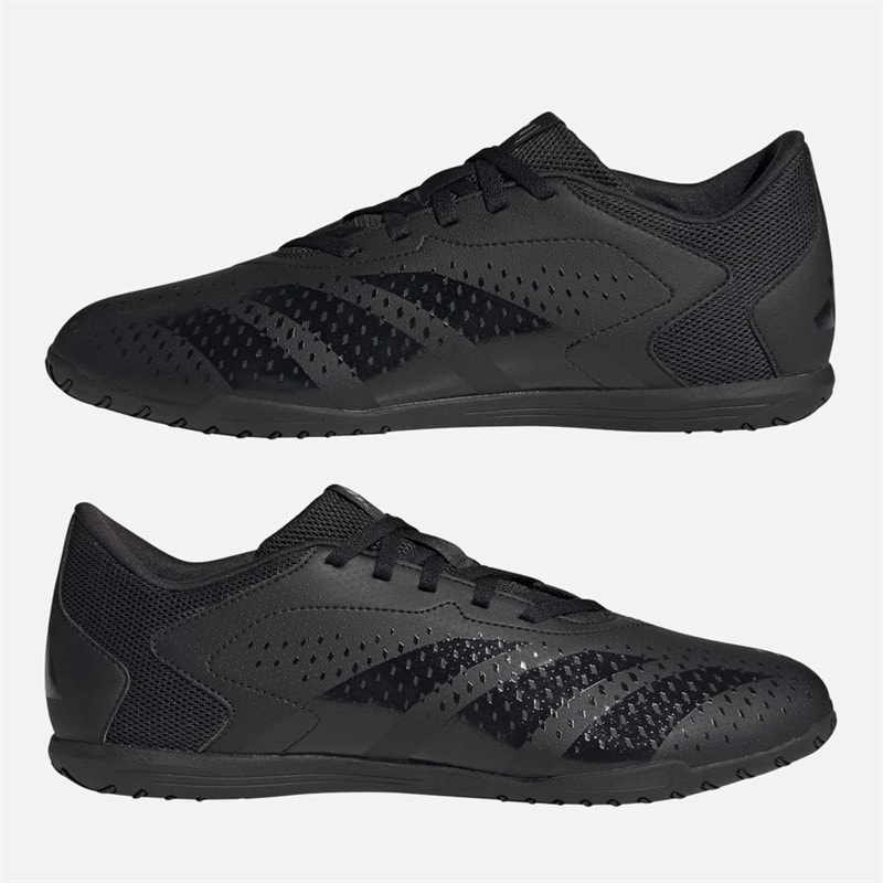 adidas Mens Predator Accuracy.4 IN Indoor Sala Football Boots Core Black/Core Black/Cloud White - Image 5