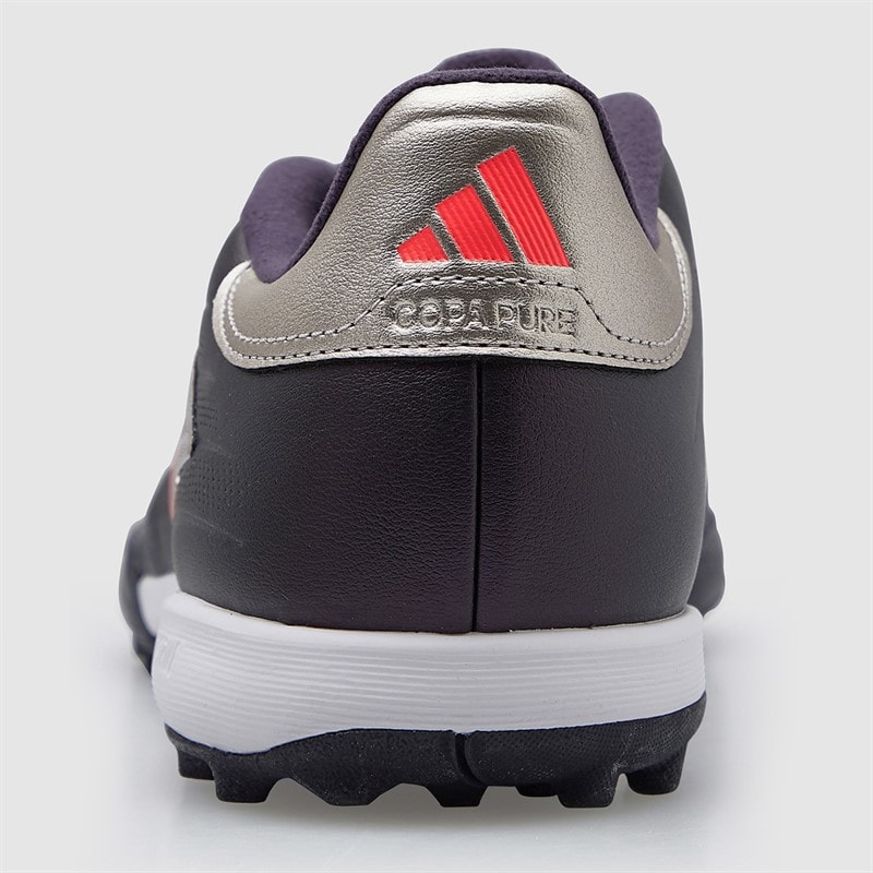 adidas Mens Copa Pure 2 League Vivid Horizon Pack TF Astro Football Boots Aurora Black/Platinum Metallic/Turbo - Image 4
