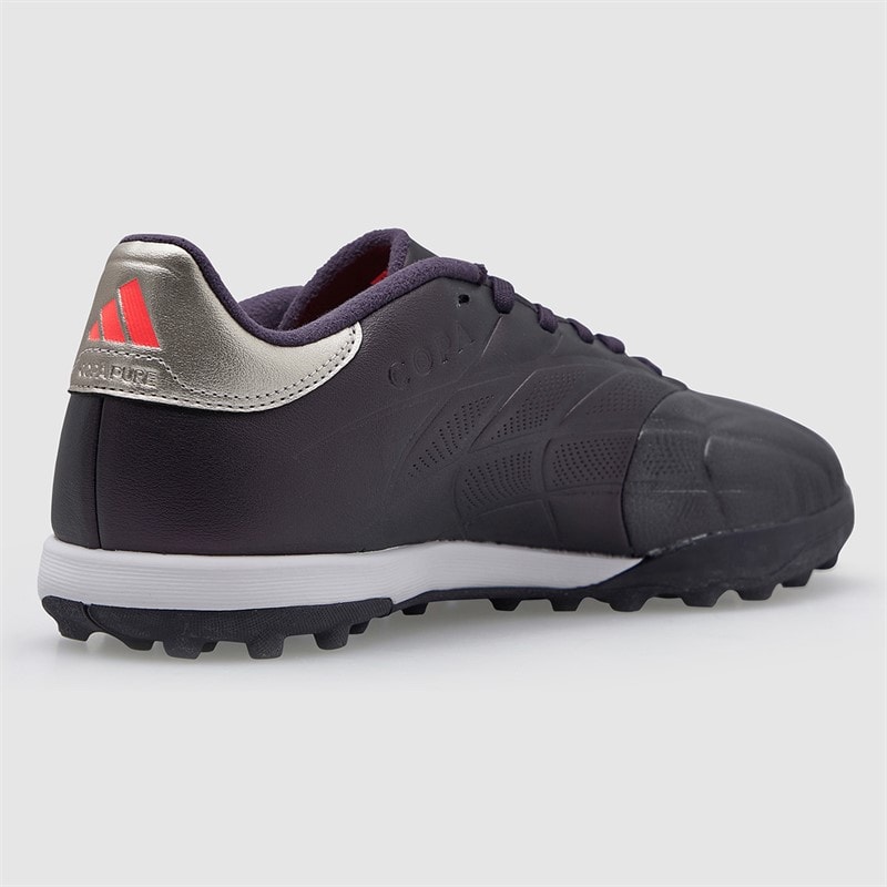 adidas Mens Copa Pure 2 League Vivid Horizon Pack TF Astro Football Boots Aurora Black/Platinum Metallic/Turbo - Image 5